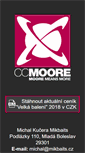 Mobile Screenshot of ccmoore.cz